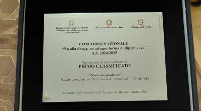 L'Istituto Falcone e Borsellino di Soleto si distingue a livello nazionale co...