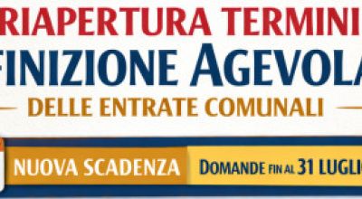 RIAPERTURA TERMINI DEFINIZIONE AGEVOLATA