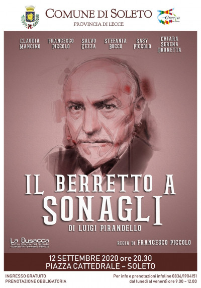 IL BERRETTO A SONAGLI di Luigi Pirandello