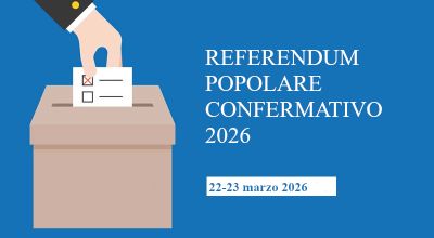 REFERENDUM COSTITUZIONALE DI DOMENICA 22 E LUNEDI' 23 MARZO 2026
