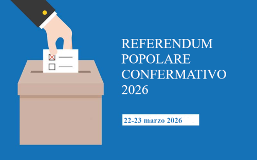 REFERENDUM COSTITUZIONALE DI DOMENICA 22 E LUNEDI' 23 MARZO 2026