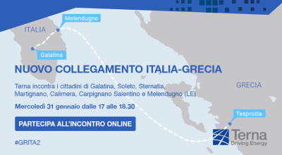 Terna incontra online i cittadini di Galatina, Soleto, Sternatia, Martignano,...