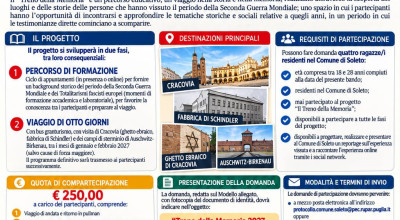     IL TRENO DELLA MEMORIA 2027 AVVISO PUBBLICO
