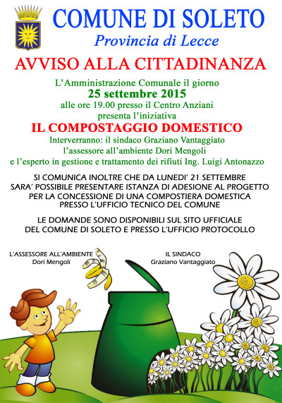 COMPOSTAGGIO DOMESTICO