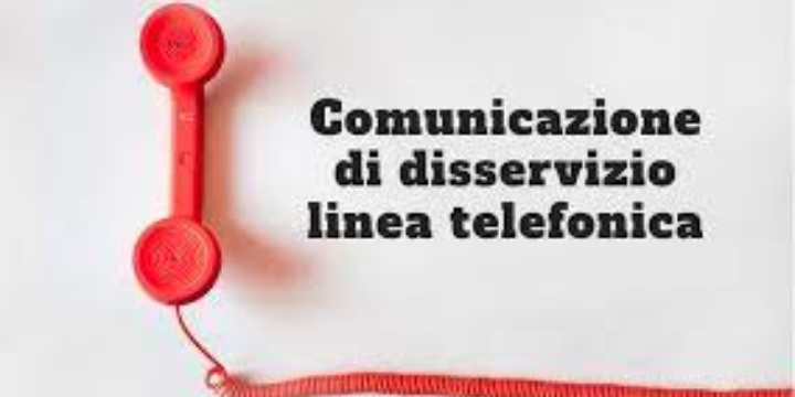 ***PROBLEMA RIENTRATO*** COMUNICAZIONE DI DISSERVIZIO DELLA LINEA TELEFONICA ...