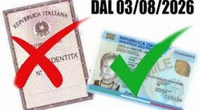 TERMINE VALIDIT&Agrave; DELLA CARTA DI IDENTIT&Agrave; CARTACEA