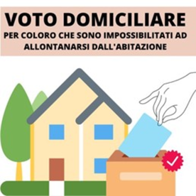 Voto domiciliare per elettori affetti da infermità che ne rendano impo...